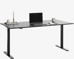 Verstelbaar bureau SVANEKE 70x140 zwart