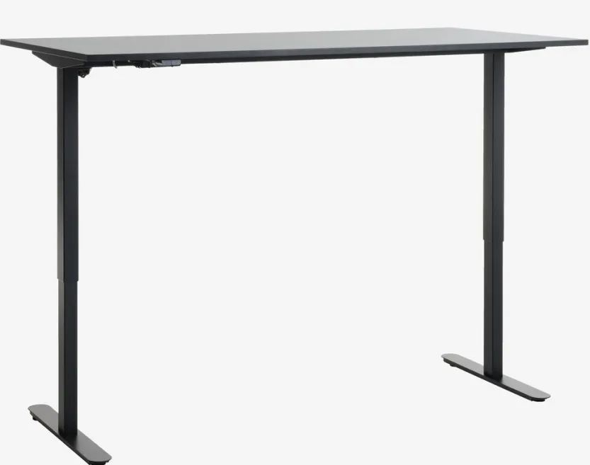 Verstelbaar bureau SVANEKE 70x140 zwart
