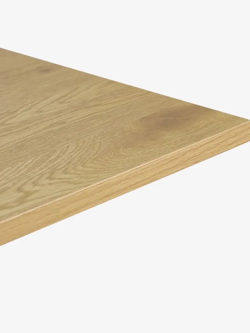 Verstelbaar bureau SVANEKE 70x140 eiken kleur/zwart