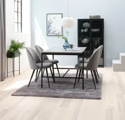 Vitrinekast VIRUM 2 deuren zwart