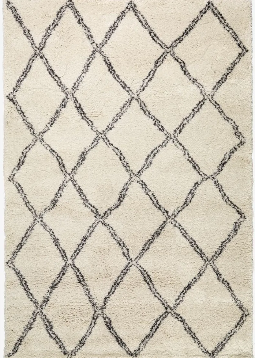 Vloerkleed AKSFRYTLE 135x190 off-white