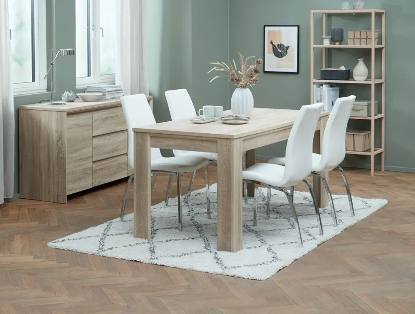 Vloerkleed AKSFRYTLE 135x190 off-white