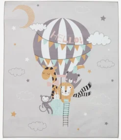 Vloerkleed ARISTEA 100x120 grijs