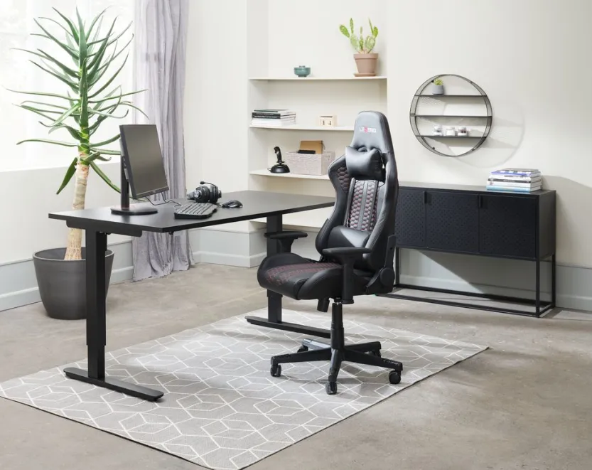 Vloerkleed BALSATRE 160x230 grijs/wit