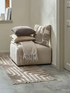 Vloerkleed BERGASTER 65x200 bruin/beige