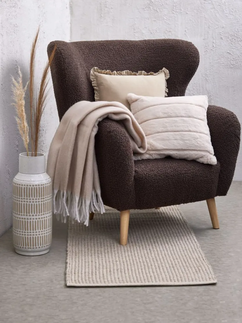 Vloerkleed FLATSIV 65x140 beige