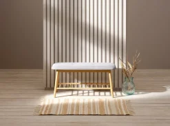 Vloerkleed KILDEURT 65x120 naturel