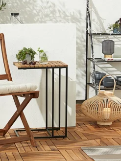 Vlonder KNEKKAND B30xL30 hardhout naturel 9 stuks