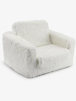 Vouwbare kinderfauteuil MONSTRUP off white