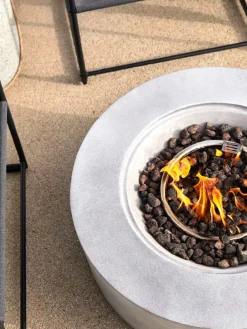 Vuurschaal VARME Ø76xH30 grijs