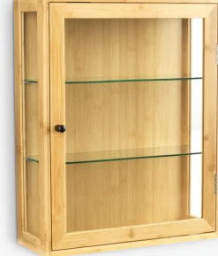 Wandkast RIBE 1 glazen deur naturel