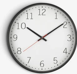 Wandklok TOBIAS Ø41cm stil uurwerk