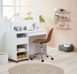 Wandplank HEJLSMINDE 3 schappen wit/naturel