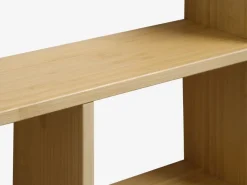 Wandplank SALTRUP 6 schappen bamboe