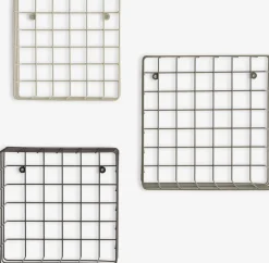 Wandplank STENUM beige/bruin/donkerbruin 3 stuks