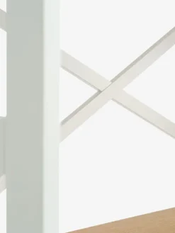 Wandrek INTRUP 3 schappen wit/eiken