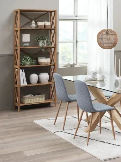 Wandrek JANNERUP 6 schappen eiken