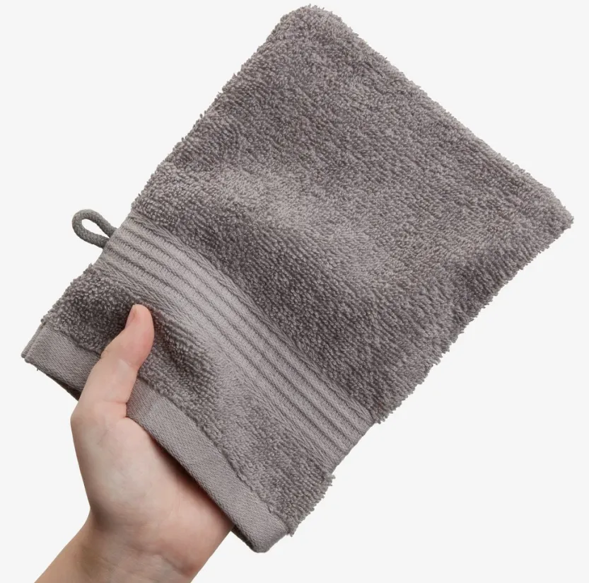 Washand KARLSTAD 15x20 grijs