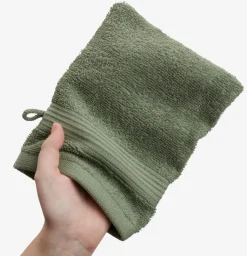 Washand KARLSTAD 15x20 legergroen