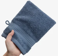 Washand KARLSTAD 15x20 oud blauw