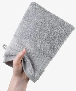 Washand UPPSALA 14x20 lichtgrijs