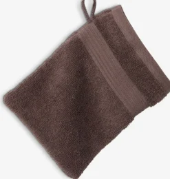 Washandje KARLSTAD 15x20 donkerbruin