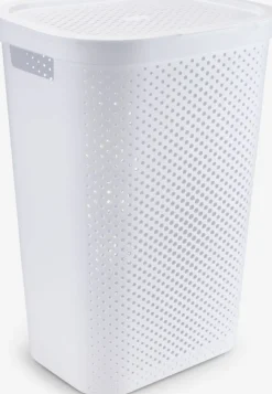 Wasmand INFINITY kunststof wit