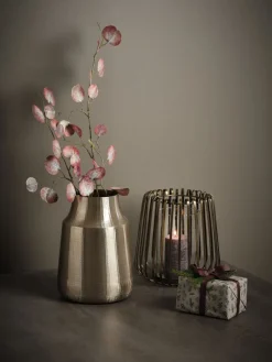 Windlicht FENJA Ø25xH26cm antiek brons