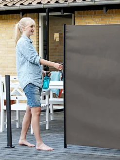 Windscherm PEJELT B3xH1,4m grijs