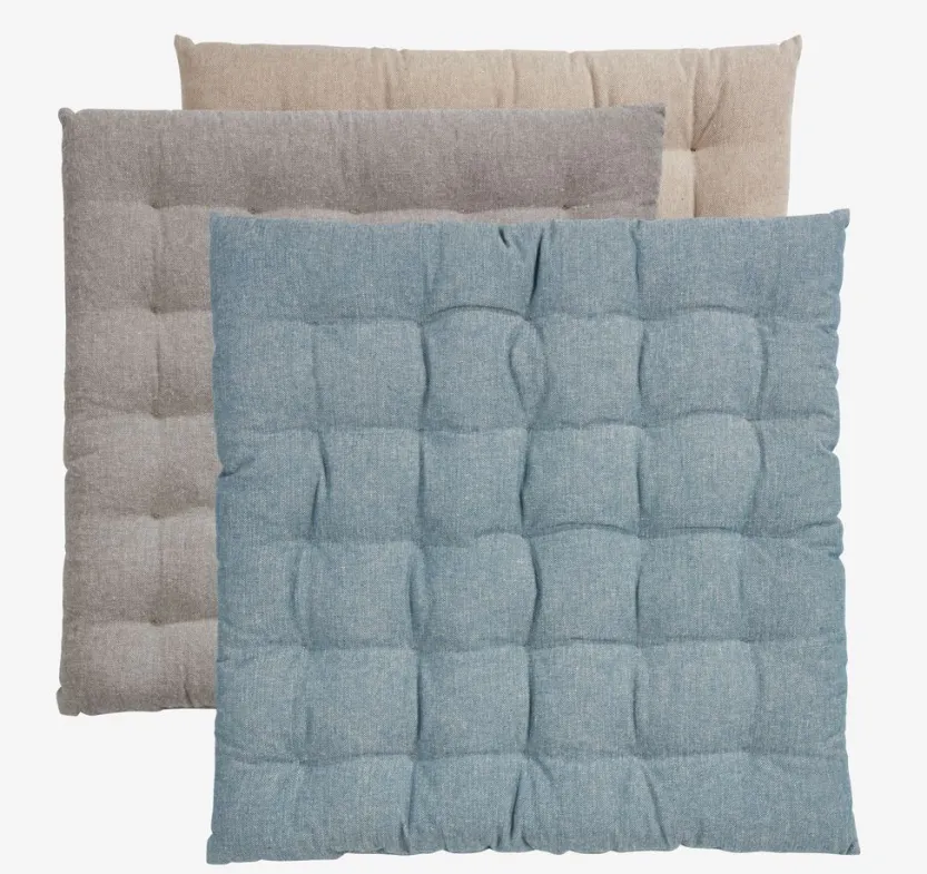 Zitkussen ELVESNELLE 40x40x4 beige