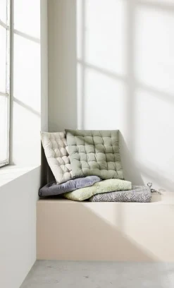 Zitkussen TOPPKLOKKE 40x40x4 grijs