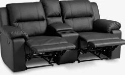 2-zitsbank BATUM verstelbaar zwart