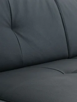 3-zitsbank DAMHALE chaise longue zwart