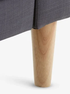 2-zitsbank EGENSE donkergrijze stof