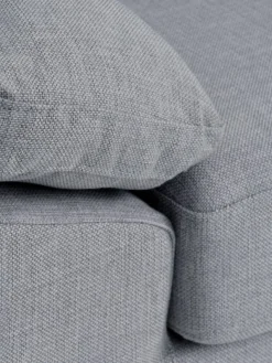 3-zitsbank GEDVED chaise longue lichtgrijs