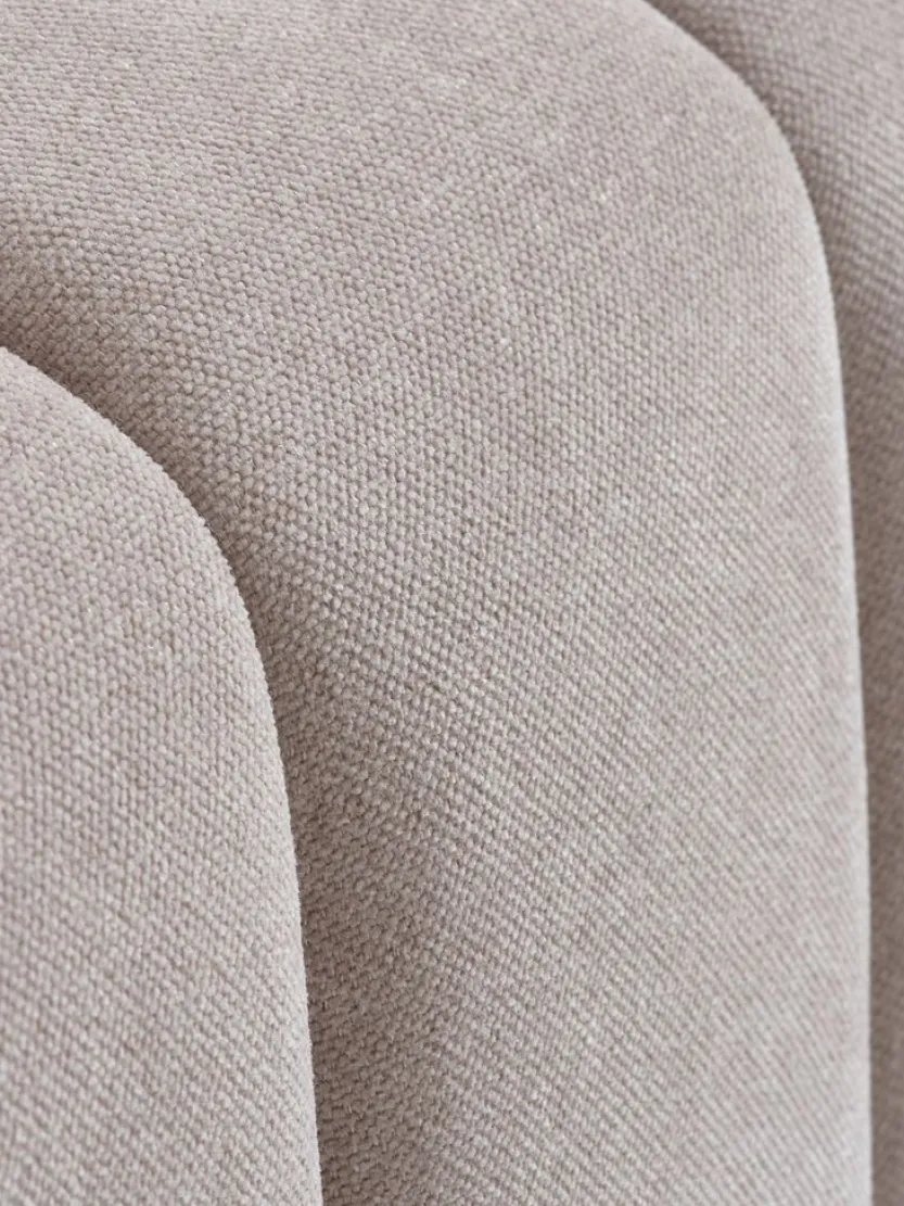 2-zitsbank HUNDIGE beige stof