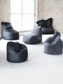 Zitzak KOLIND 60x90x60 zwart